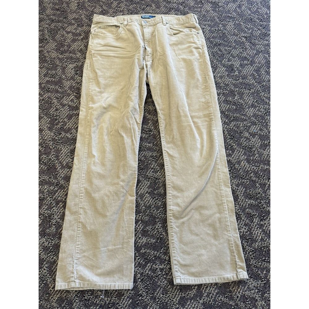 Polo Ralph Lauren‎ Corduroy Pants Mens 38 x 32 Tab Straight